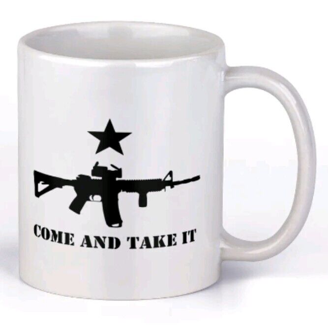 Come And Take It - 2nd Amendment Coffee Cup - 15oz Mug
