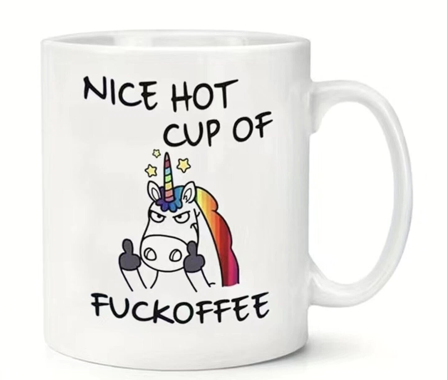 Nice Hot Cup of Fuckoffee - Funny Coffee Cup - 15oz Mug