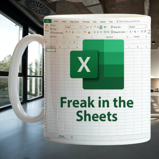 Freak in the Sheets - Funny Office Coffee Cup - 15oz Mug