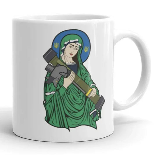 St. Javelin of Ukraine - Coffee Cup - 15oz Mug