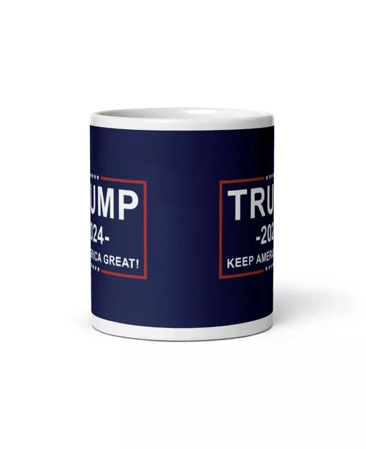 Trump Campaign 2024 - Patriotic Coffee Mug - 15oz Cup