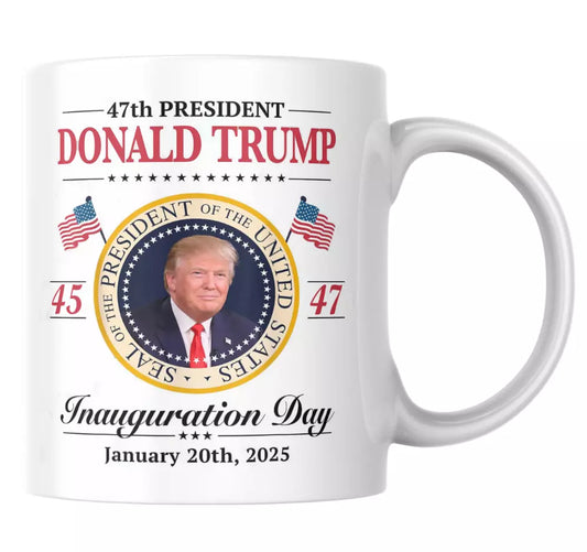 Trump Inauguration - Patriotic Coffee Mug - 15oz Cup