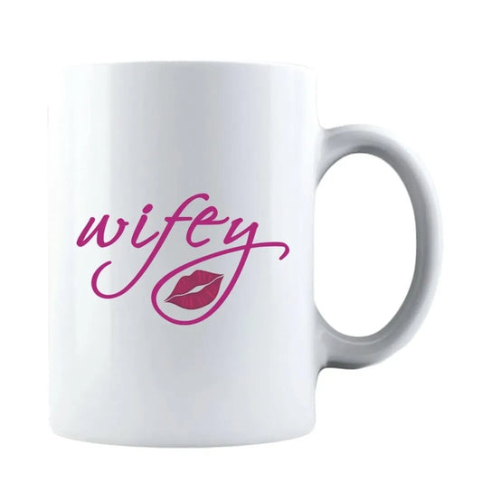 Wifey - Gift for Wife Coffee Cup - 15oz Mug