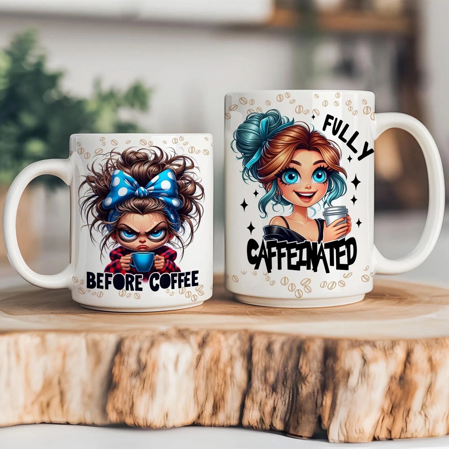 Fully Caffeinated - Funny Coffee Cup - 15oz Mug